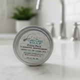 Clean Face, Cleansing Grains/Clay Mask, 2 in 1 - Green for Oily and Combo Skin