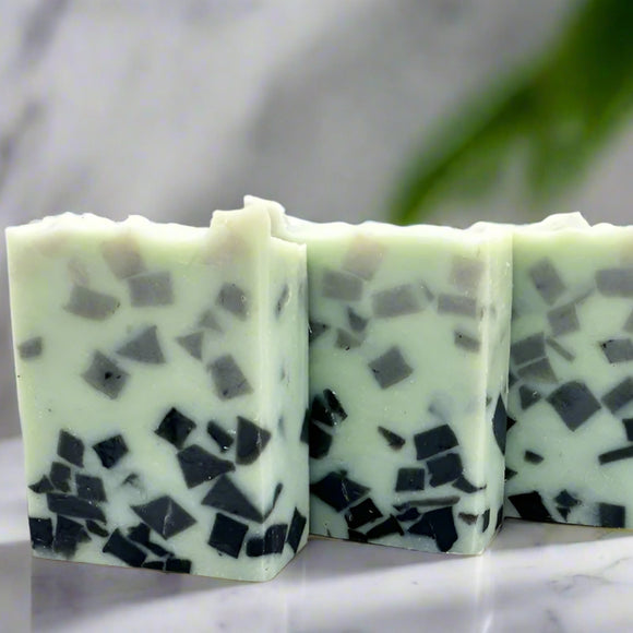 Gradient Charcoal Soap Bar