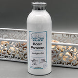 Body Powder in a Metal Shaker