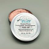 Clean Face, Cleansing Grains/Clay Mask, 2 in 1. Pink for Combo and Normal Skin