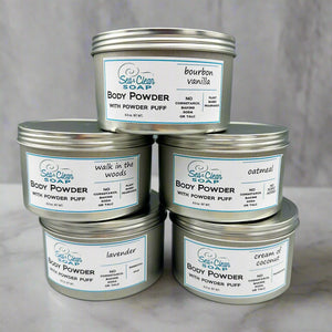 Body Powder with Puff