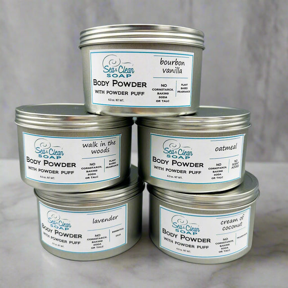 Body Powder with Puff
