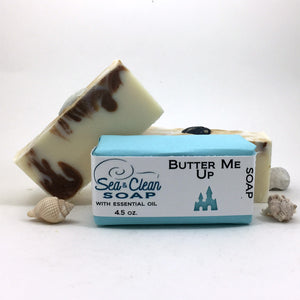 Butter Me Up Soap Bar with essential oils | SEA and CLEAN Soap