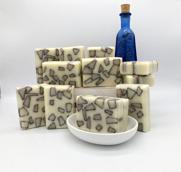 Squares with Cocoa Soap Bar