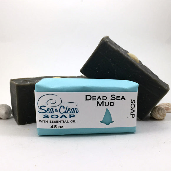 Dead Sea Mud Soap Bar with essential oils