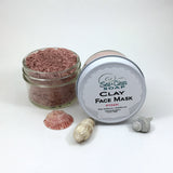 Clay Face Mask – Pink,  for mature, combo or normal skin / SEA and CLEAN Soap