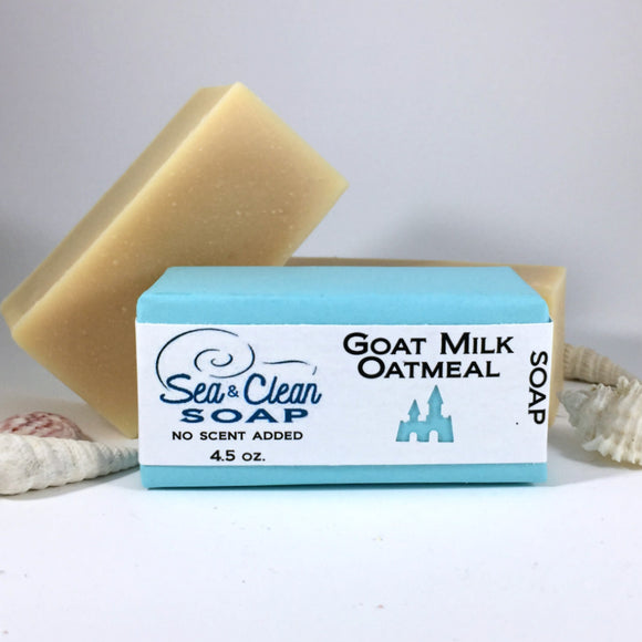 Goat Milk Oatmeal is a natural soap containing locally sourced goats milk and smoothing oatmeal.  This makes a great soap for people with dry, damaged or mature skin. 