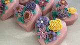 Heart and Flowers Bar Soap