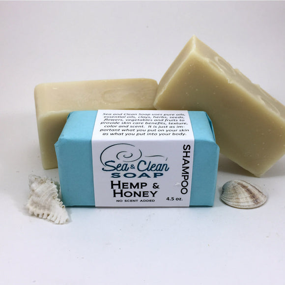 Hemp and Honey Shampoo Bar