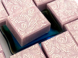 Pink Soap Bar with White Lace