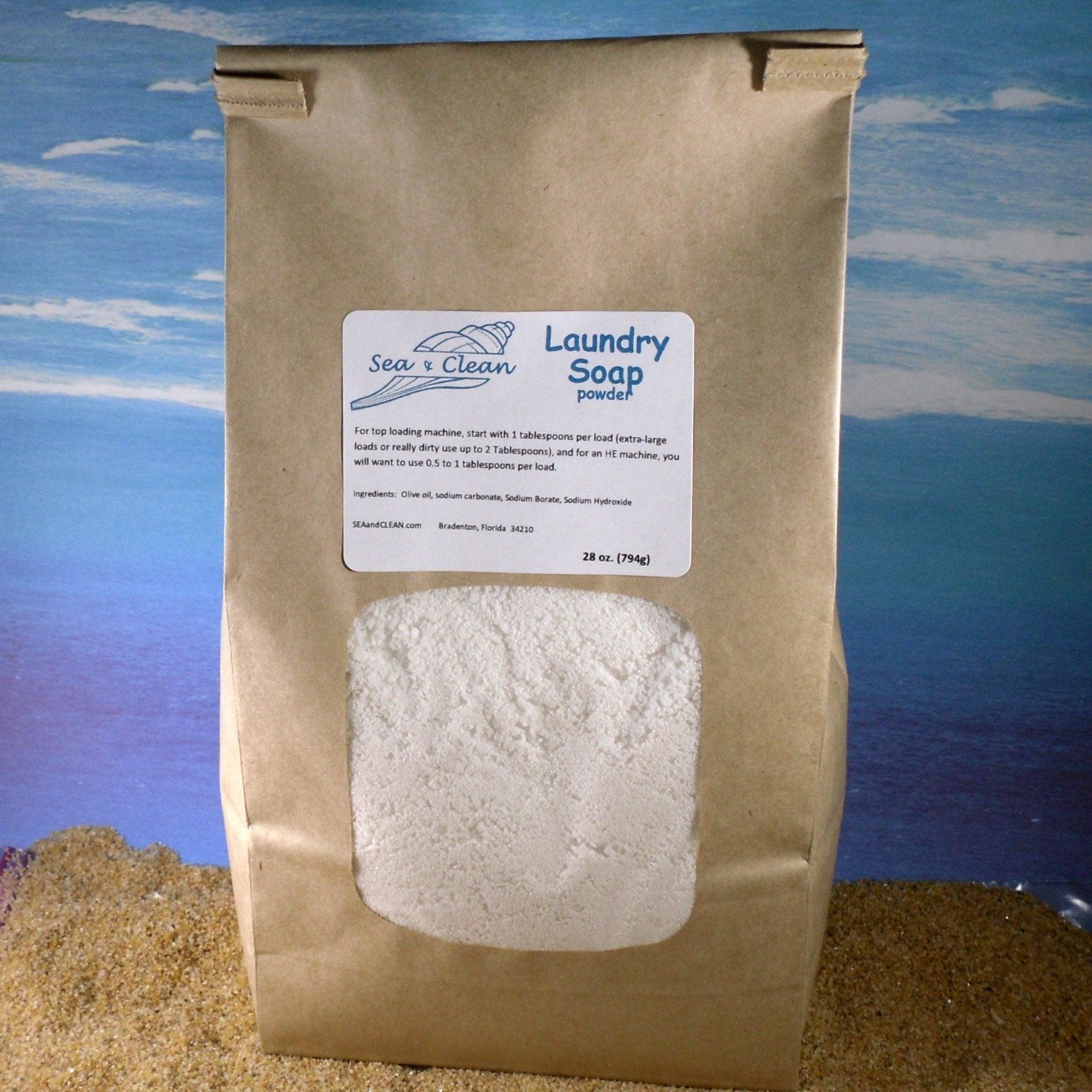 All-Natural Laundry Powder Detergent