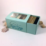 Soap Bar Samples, 7 Mini Unscented Bars in a Gift Box