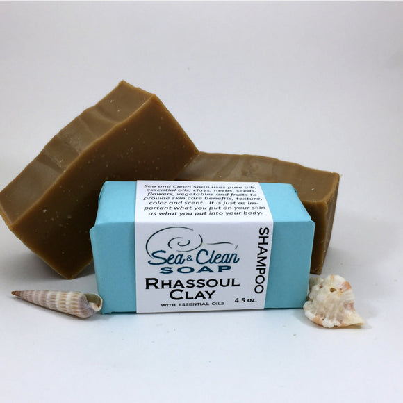 Rhassoul Clay Shampoo Bar