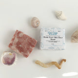 Rose Clay and Sea Salt Soap - no scent added