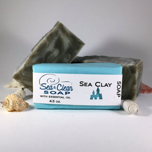 Sea Clay Natural Soap for oily skin / SEA and CLEAN Soap