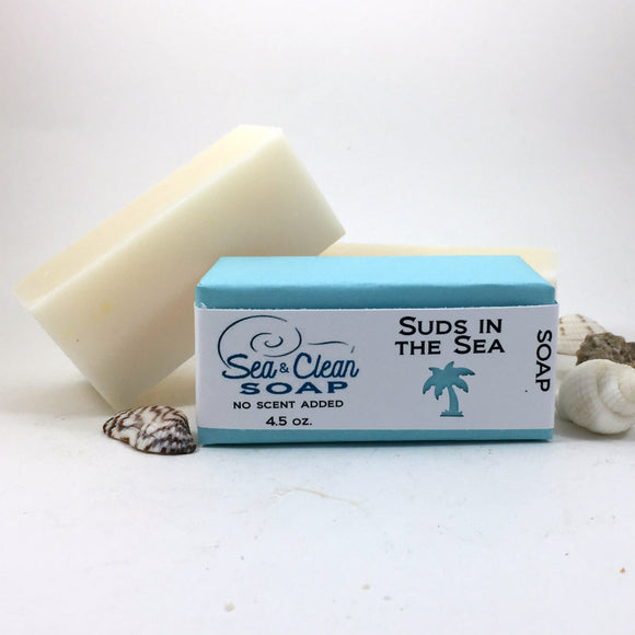 Suds in the Sea is an all coconut oil bar.   It will be a very hard bar with lots of lather